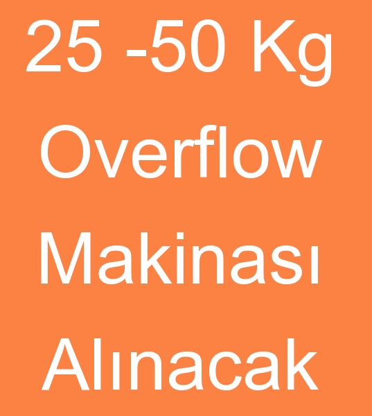 Satlk overflow makinesi arayanlar, kinci el overflow makinas alanlar, 