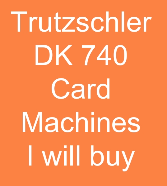 Those looking for Trutzschler cards for sale, Those looking for used Trutzschler cards