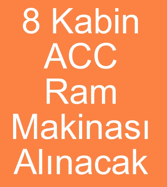 Gazl ACC Ram makinas, Yatay Zincir ACC Ram makinesi arayanlar