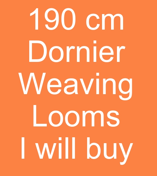 second hand 190 cm weaving machines, those looking for dobby weaving machines for sale