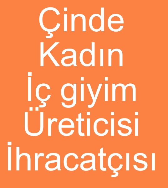 inde kadn i giyim reticiler, inde i giyim ihracatlar