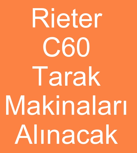 For Uzbekistan, Rieter C60 Carding machines I want to buy