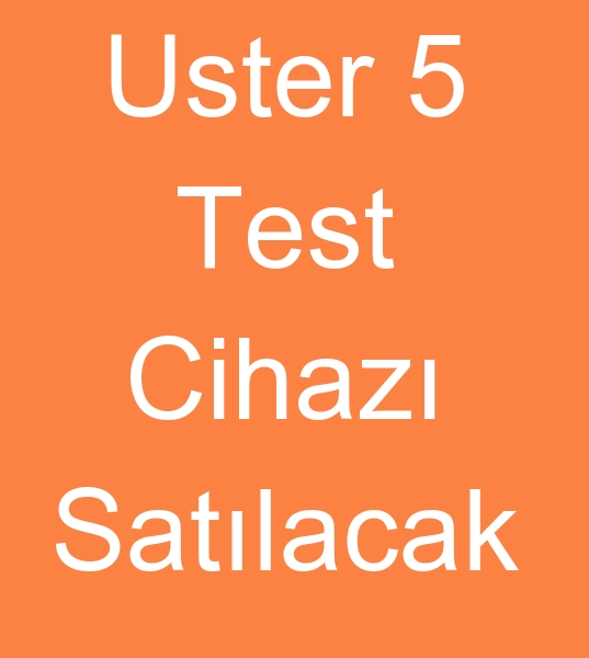 Uster 5 Yarn Tester will be sold +90 506 909 54 19 Whatsapp