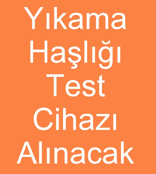 Satlk Ykama hal test cihazlar arayanlar, kinci el Ykama hal test cihaz arayanlar