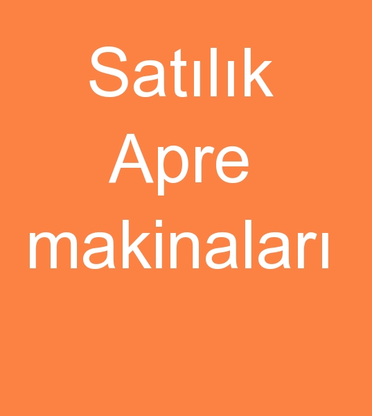 Satlk Apre makinalar